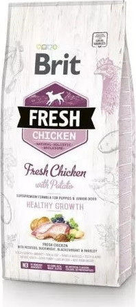 Brit Fresh Chicken with Potato Puppy Healthy Growth 2,5 kg