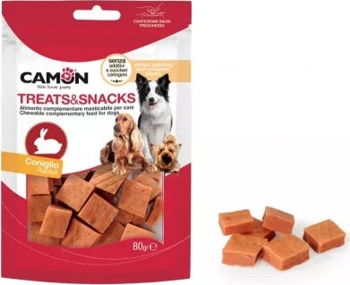 Camon snack nyulas kockák 80 g