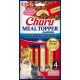 Inaba Cat Churu Meal Topper nedves macskaeledel - csirke, marha 4 x 14 g