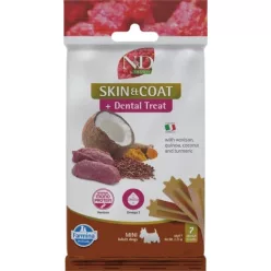   N&D Quinoa Dog Jutalomfalat Skin & Coat Venison Adult Mini 60 g