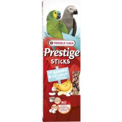   Prestige Sticks Parrots with Banana & Coconut topping - 2 db 140 g