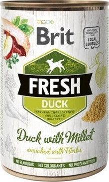 Brit Fresh Duck with Millet 400 g