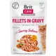 Brit Care Cat Fillets in Gravy With Savory Salmon 4x85 g