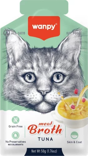 Wanpy CAT Meat Broth Tuna 50 g