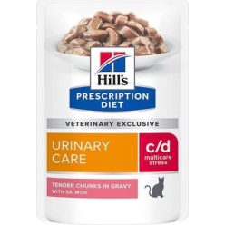 PD Feline C/D Multicare Urinary Stress Salmon 85 g