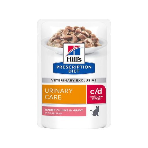 PD Feline C/D Multicare Urinary Stress Salmon 85g