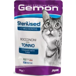 Gemon Cat POUCH Steril Tonhal 100 g  KARTON - 4 db