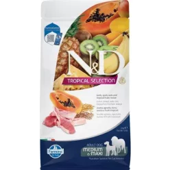 N&D Tropical Selection Dog Lamb adult medium & maxi 2 kg