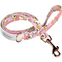 April&June Shiba Inu rózsaszín póráz