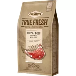   Carnilove True Fresh kutyatáp - Marha, borsó és sütőtök 4 kg