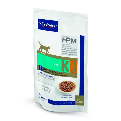 Virbac HPM DIET CAT Kidney & Joint Early 85 g