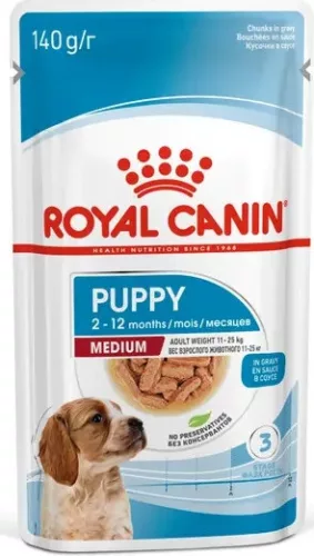 Royal Canin Medium Puppy 10x140 g