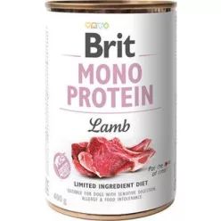 Brit Mono Protein Lamb 400 g KARTON - 6 db