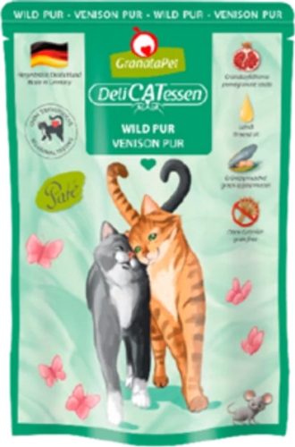 GranataPet Delicatessen Pouch Wild PUR 85 g