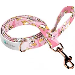 April&June Pembroke Welsh Corgi rózsaszín póráz