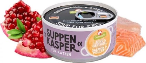 GranataPet snack leveskonzerv Salmon & Poultry 70 g