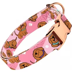 April&June Vizsla rózsaszín nyakörv