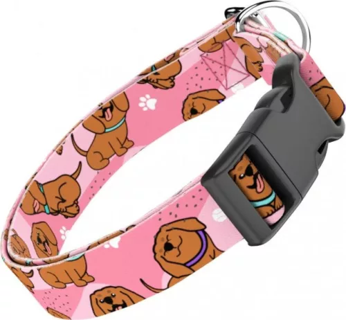 April&June Vizsla rózsaszín nyakörv