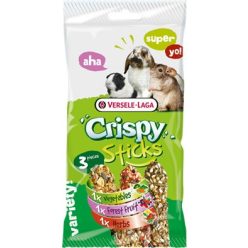   Versele Laga Crispy Sticks Herbivores Triple Variety Pack 165 g