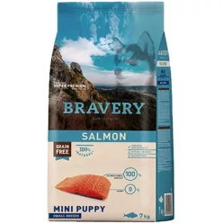 Bravery Salmon Mini Puppy Small Breeds kutyatáp 7 kg 