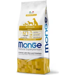   Monge Dog Speciality Line All Breeds Csirke, rizs & burgonya - Adult 12 kg 