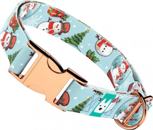 April&June Vidám Hóemberek nyakörv