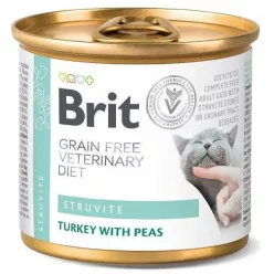   Brit GF Veterinary Diet Cat Cans Struvite 200 g KARTON - 6 db