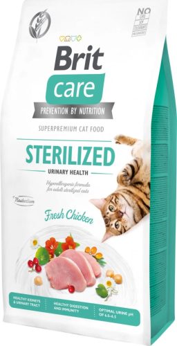 Brit Care Cat Grain Free STERILISED - URINARY HEALTH Chicken 7 kg 