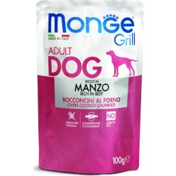 Monge Dog Grill marha 100 g 