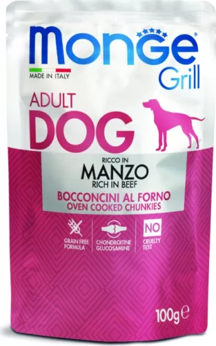 Monge Dog Grill marha 100 g 