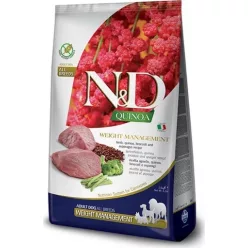   N&D Quinoa Dog Weight Management bárány Adult medium & maxi 7 kg