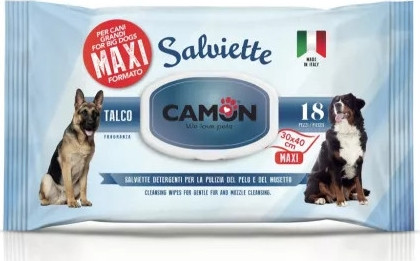 Camon Maxi Talco törlőkendő 40 x 30 cm 18 db