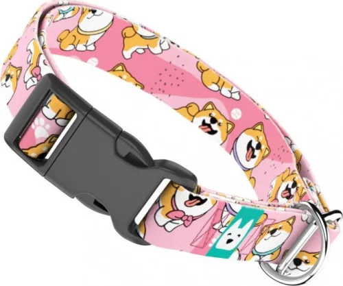 April&June Shiba Inu rózsaszín nyakörv