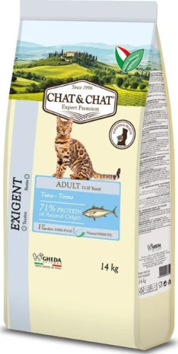 Gheda Chat&Chat Adult Exigent - Tuna 14 kg