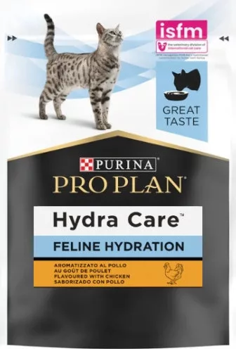 Purina Pro Plan FELINE HC HydraCare kiegészítő nedves macskaeledel csirkével 75 g