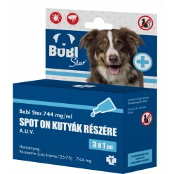 Bobi Star spot on 744 mg/ml 3 db