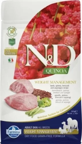 N&D Quinoa Dog Weight Management Adult mini 800 g