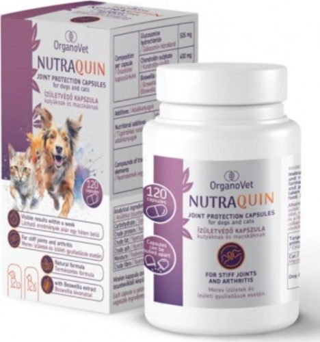 OrganoVet NutraQuin 120 db