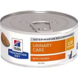 PD Feline C/D Minced Chicken 156 g KARTON - 24 db