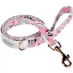 April&June Dalmata rózsaszín póráz