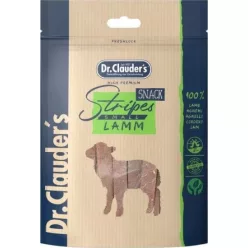   Dr.Clauder's Dog Jutalomfalat Stripes Small Bárányhús csíkok 80 g