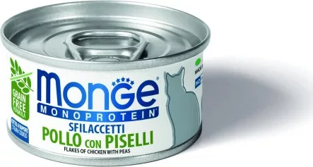 Monge Cat MONOPROTEIN csirke-borsó 80 g 