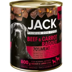 Jack kutya konzerv ragu marha-répa 800 g
