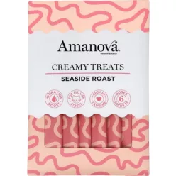  Amanova Creamy Treats – Seaside Roast – tonhal, csirkemáj 6 x 15 g