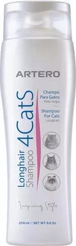 Artero 4Cats macska sampon, hosszú szőrű macskáknak 250 ml