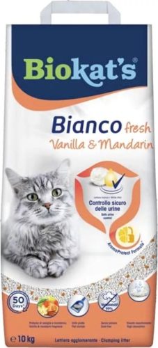 Biokat's Bianco Fresh Vanillia & Mandarin alom 10 kg 