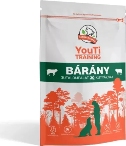 Farkaskonyha YouTi Training Bárány jutalomfalat 100 g