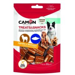 Camon snack bárányos tőkehalas kockák 80g