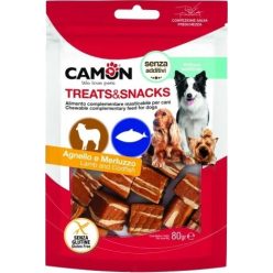 Camon snack bárányos tőkehalas kockák 80 g Camon snack bárányos tőkehalas kockák 80 g