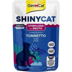   GimCat Shinycat Pollo ivartalanított macskáknak tonhal 70 g